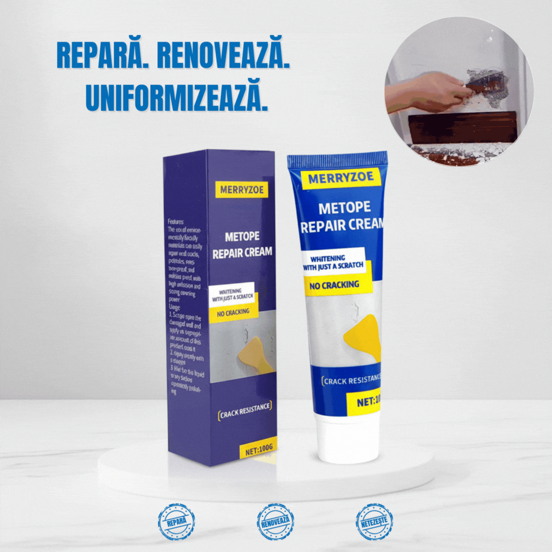 Pasta Magică pentru Pereți - Repară Crăpături și Imperfecțiuni