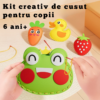 Kit creativ de cusut pentru copi - Jucărie educativă